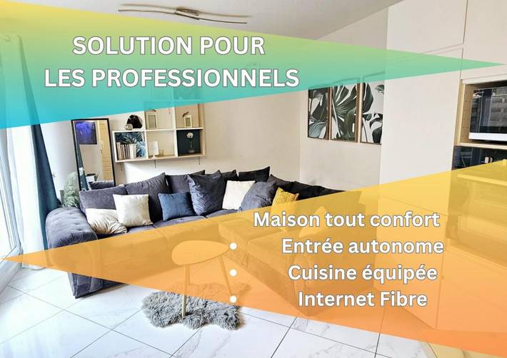 Gîte pour 4 personnes, avec terrasse et jardin, animaux acceptés à Villeparisis - 2