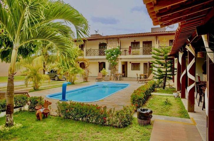 Hotel für 3 Personen, mit Kinderpool und Ausblick sowie Pool und Garten, mit Haustier - 1