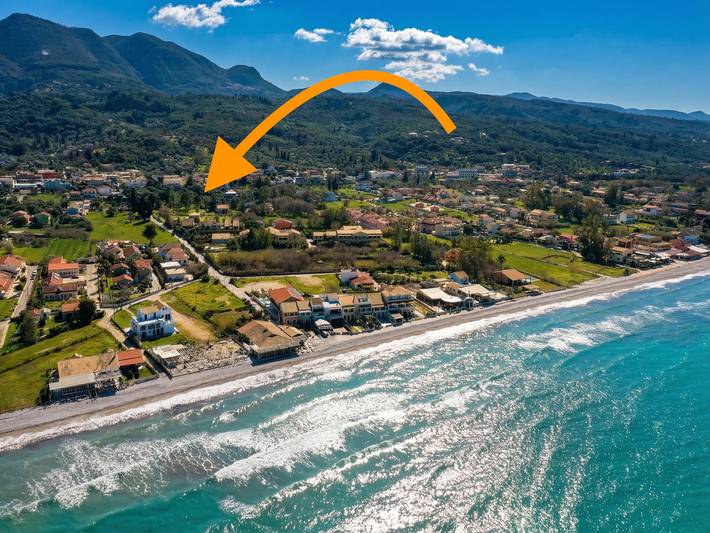 Location de vacances pour 6 personnes, avec balcon et jardin dans Acharavi - 4