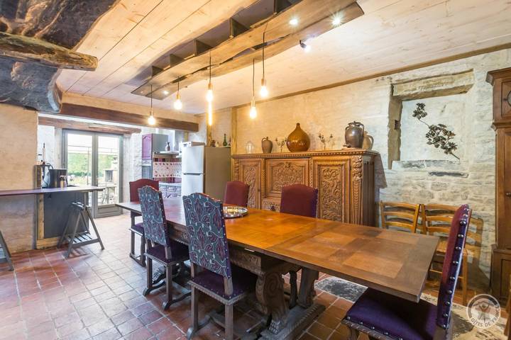 Gîte pour 12 personnes, avec terrasse et jardin à Saint-Lô-d'Ourville - 3