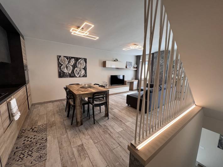 Gîte pour 6 personnes, avec balcon à Carisolo - 3