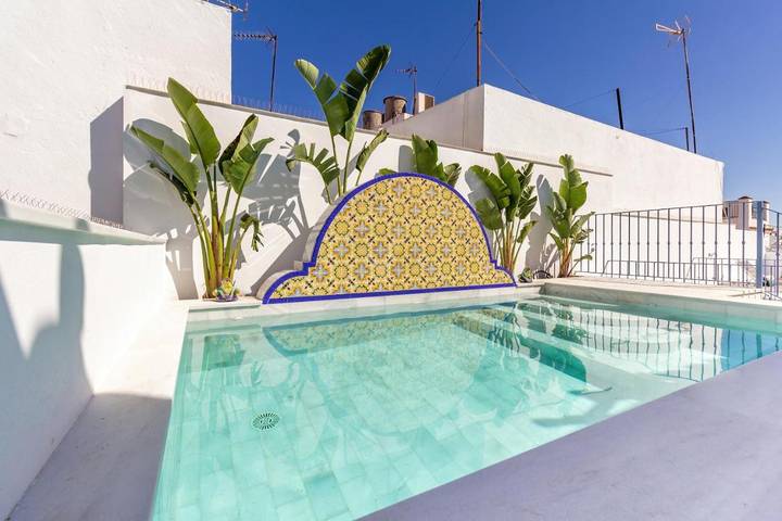Apartamento de vacaciones para 4 personas, con piscina y terraza - 1