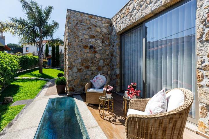 Chalet para 6 personas, con jardín y piscina además de sauna y jacuzzi en Región Norte (Portugal)