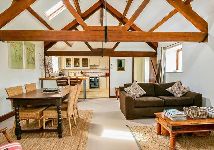 Appartement de vacances pour 4 personnes, avec jardin