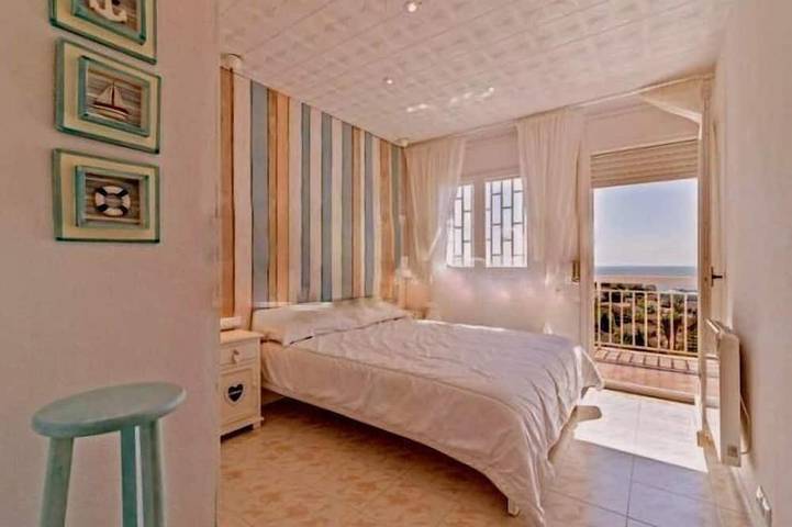 Villa with private pool and beach in Santa Susanna, Maresme