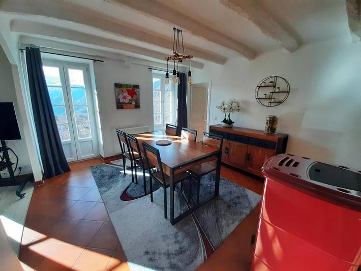Appartement de vacances pour 6 personnes, avec Balcon ainsi que Terrasse et Vue