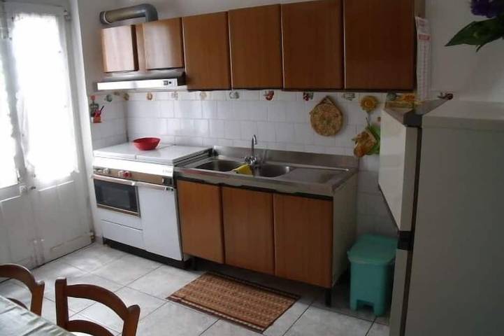 Appartement de vacances pour 6 personnes, avec balcon et jardin