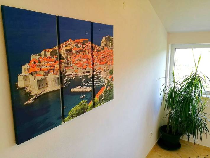 Apartamento entero, Apartamento de vacaciones para 6 personas con vistas al mar in Slano, Condado de Dubrovnik-Neretva