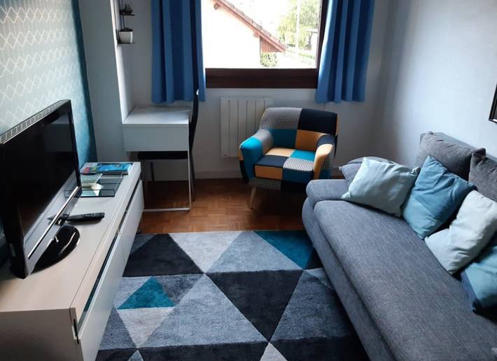 Gîte pour 2 personnes, avec piscine à Aix-les-Bains