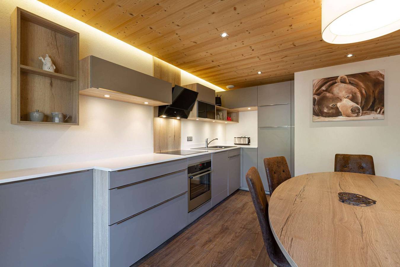 Ganze Ferienwohnung, Ferienwohnung für 7 Personen mit Balkon/Terrasse in Le Grand-Bornand, Annecy und Umgebung
