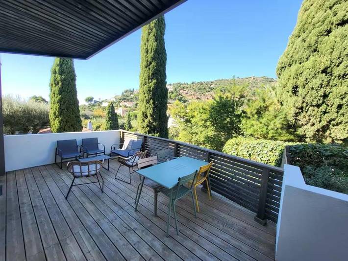 Appartement de vacances pour 4 personnes, avec terrasse et vue