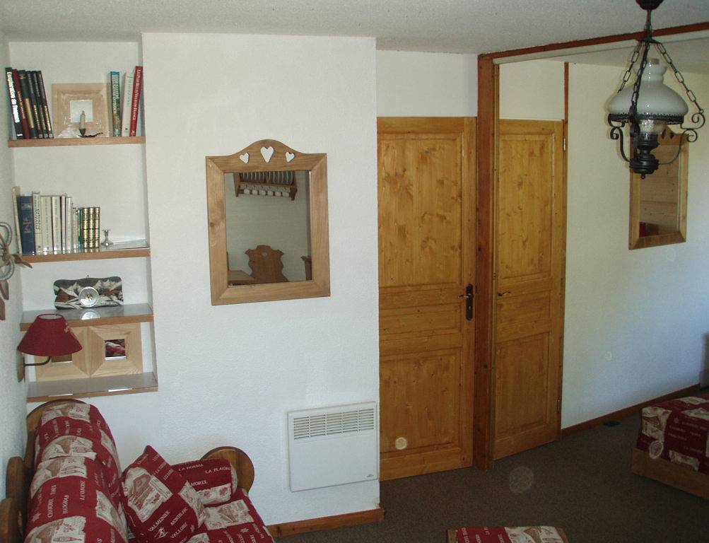 Appartement entier, T2 charme montagnard, terrasse, vue Mont Blanc - Savoie in Valmorel, Les Avanchers-Valmorel