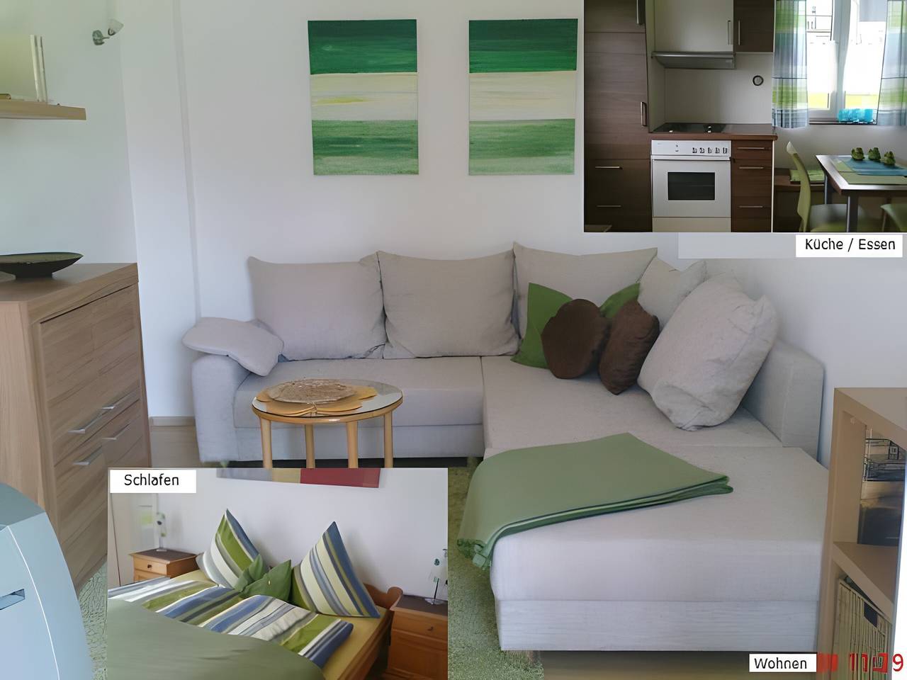 Ferienhäuschen, 38 qm, 1 Schlafzimmer, max. 3 Personen in Wasserburg (Bodensee), Bayerisch Schwaben
