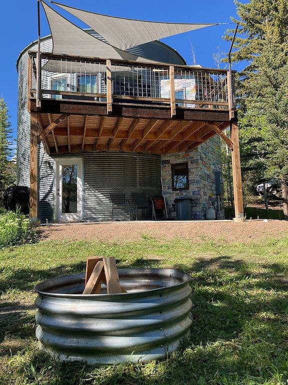 Grain Bin House in the Heart of Philipsburg in Philipsburg, Granite County