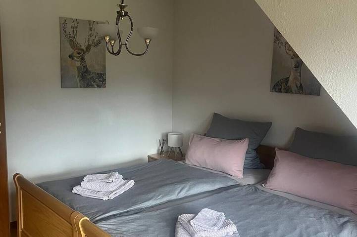 Ganze Wohnung, Ferienwohnung mit Ponyhof 🐴🐶🐓 in Affoldern, Edertal