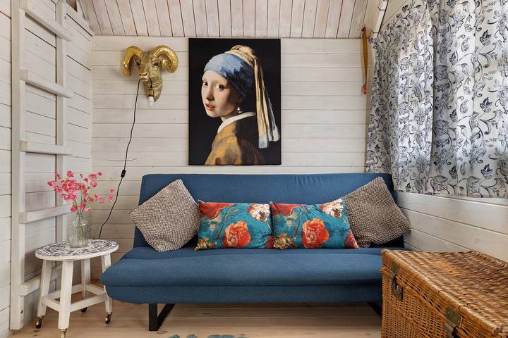 Chalet « Sans Souci » avec terrasse privée, Wifi et climatisation in Ahun, Région de Guéret