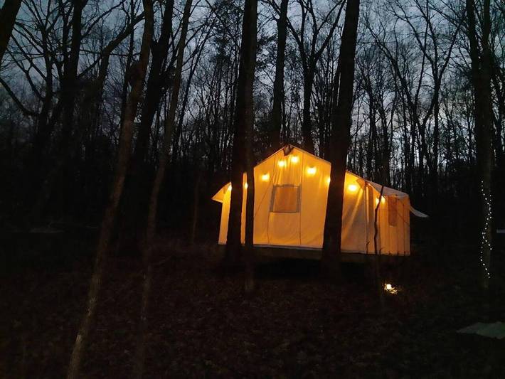 Camping für 4 Personen, mit Terrasse und Garten in Tennessee
