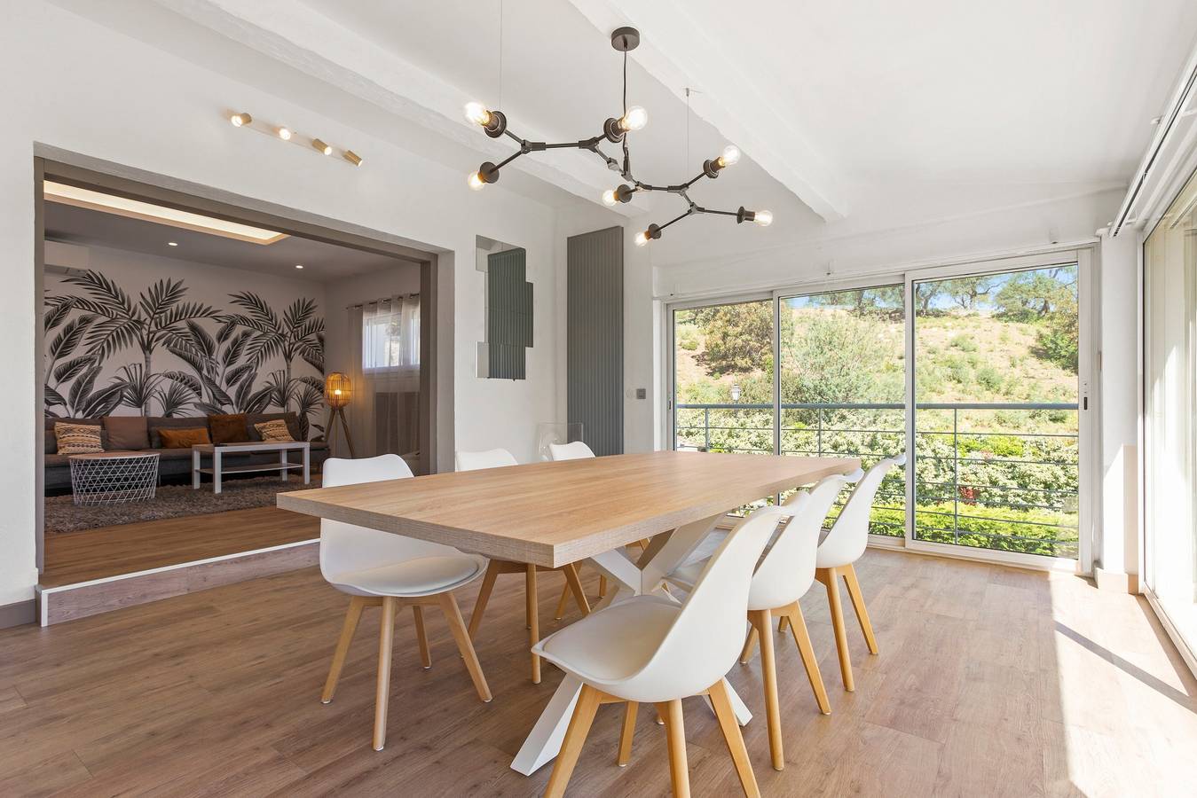 Villa 'Palmier' mit Meerblick, Wlan und Klimaanlage in Roquebrune-sur-Argens, Mittelmeerküste (Frankreich)
