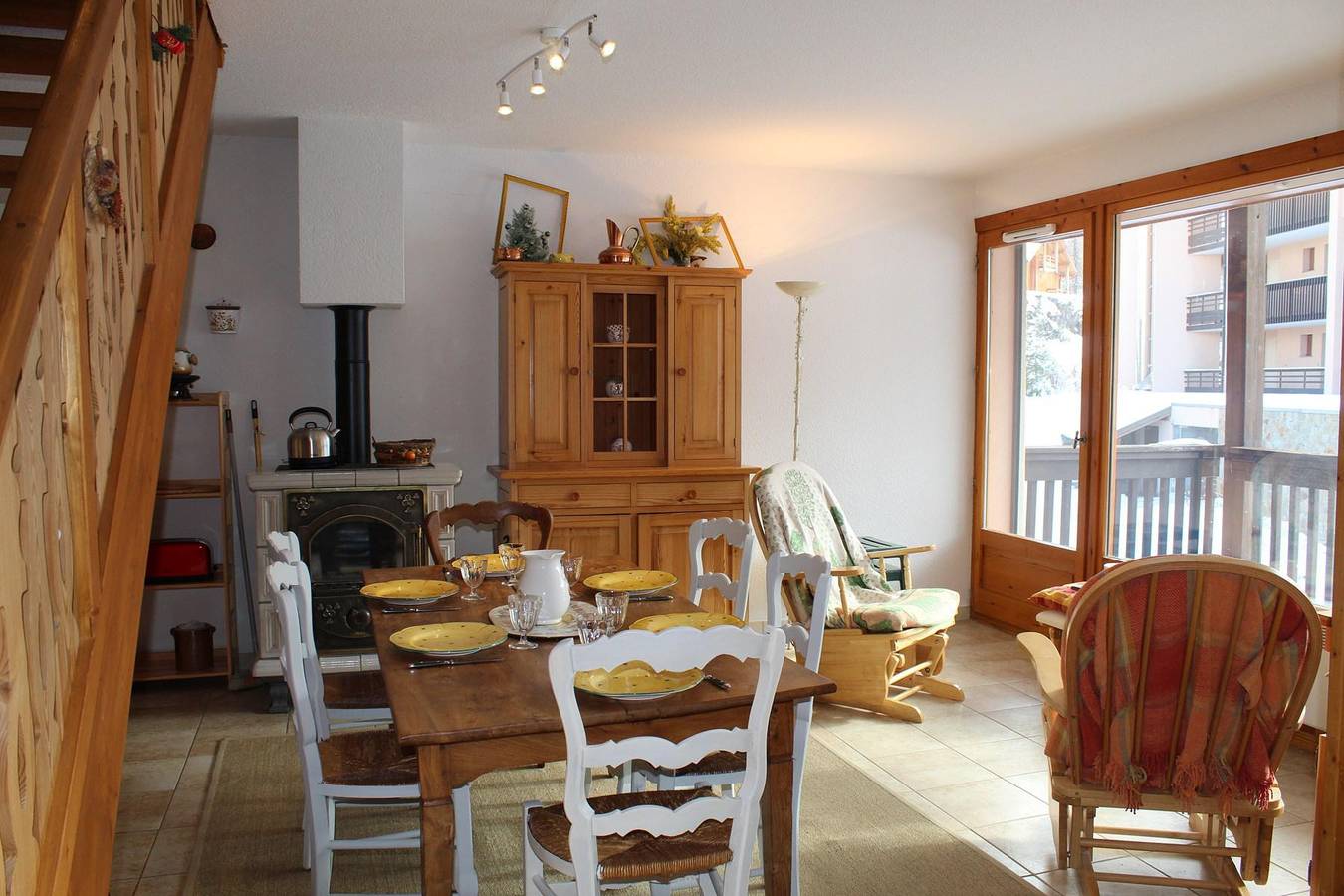 Apartamento entero, Résidence l'Aiglon - Apartamento 3 piezas para 6 personas (10Alb) in Vars, Briançon region