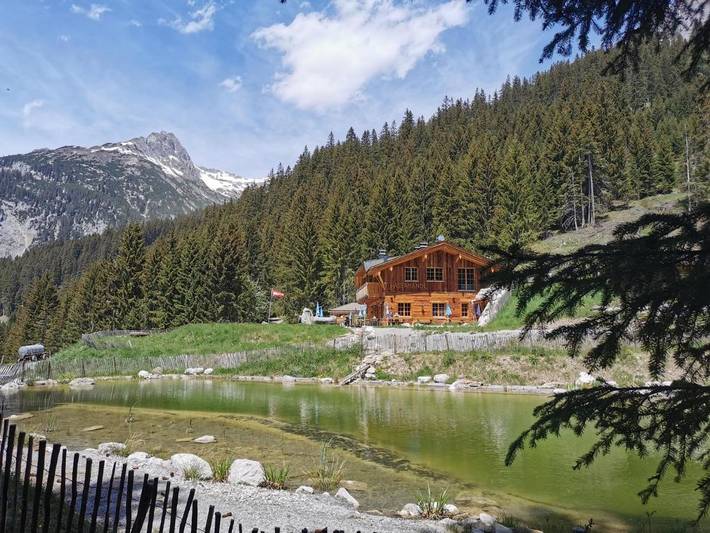 Hütte für 5 Personen, mit Garten und Ausblick im Lechtal - 2