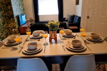 Location de vacances pour 4 personnes, avec jardin à Merthyr Tydfil