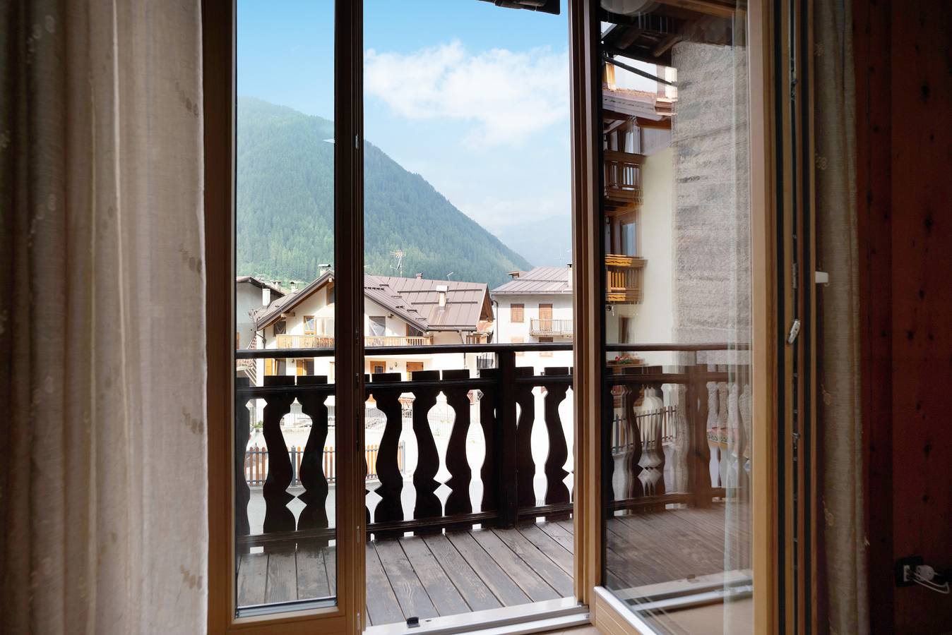 Ganze Wohnung, Ferienwohnung 'Casa Picchio' mit Bergblick und Balkon in San Bernardo (Rabbi), Rabbi
