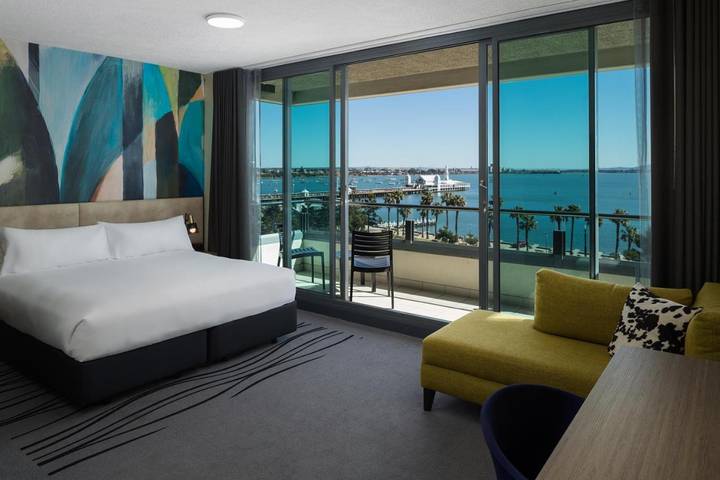 Hôtel pour 2 personnes, avec piscine ainsi que terrasse et sauna à Geelong