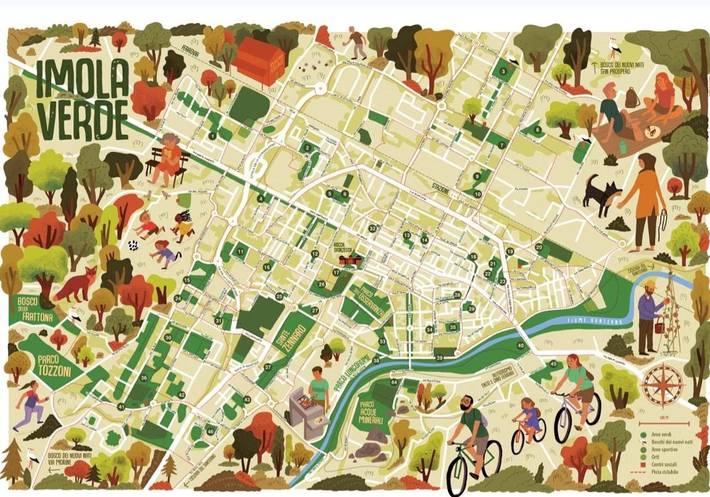 Gîte pour 5 personnes, avec vue et balcon, animaux acceptés à Imola - 4