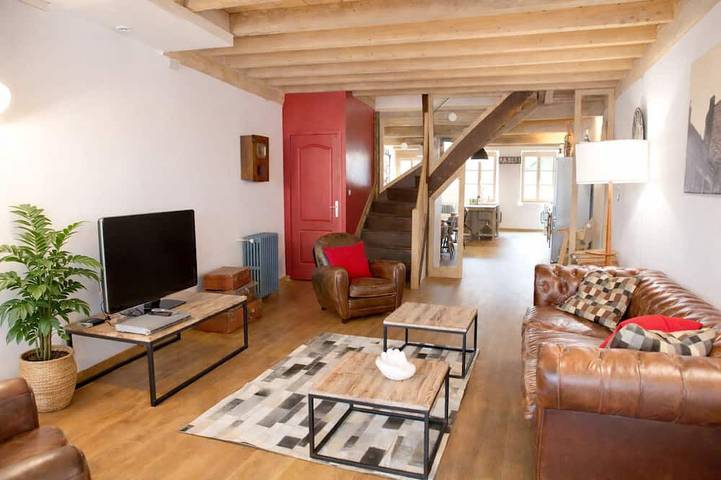 Maison de vacances pour 12 personnes, avec Terrasse et Jardin