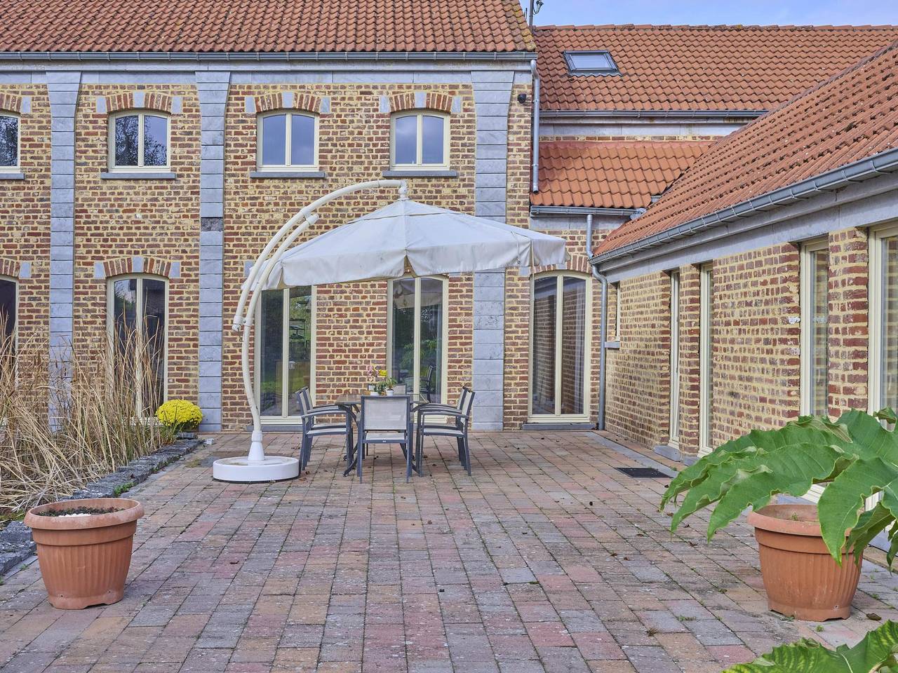 Knusse vakantiewoning met een terras in Geetbets, Vlaams-Brabant