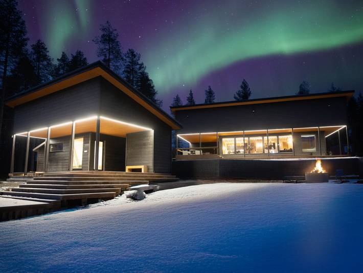 Ferienhaus für 8 Personen, mit Sauna und Seeblick - 1