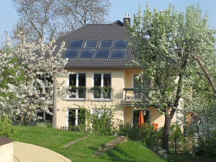 Ferienhaus für 4 Personen, mit Terrasse in Prohlis
