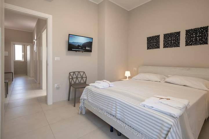 Außenbereiche und ein privater Pool für in Porto Cesareo, Golf von Tarent