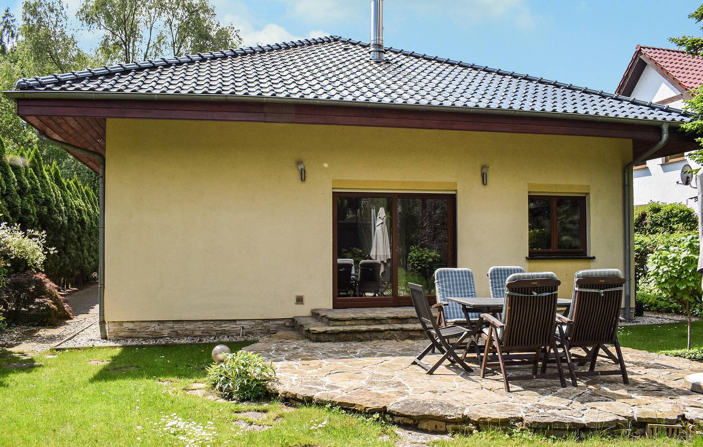 Maison de vacances pour 12 personnes avec terrasse in Grande Pologne