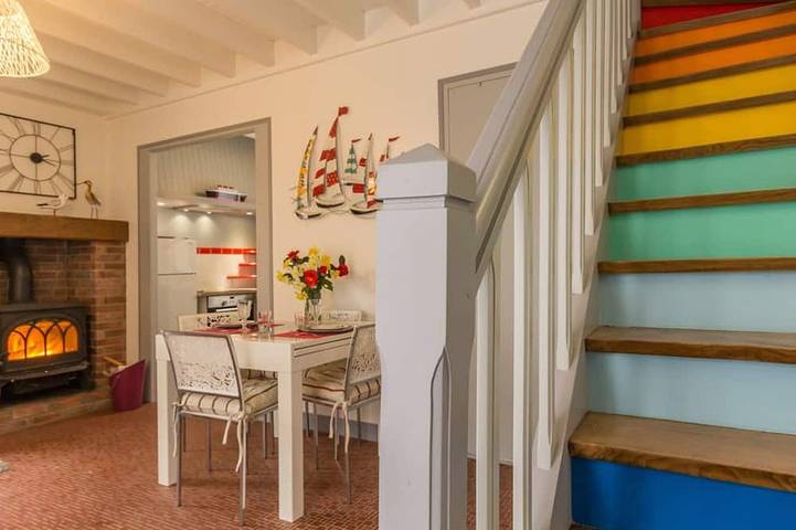 Gîte pour 4 personnes, avec Jardin