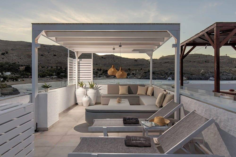 Hel leilighet, Thalassa Luxury Studios - Kima in Lindos Beach, Lindos
