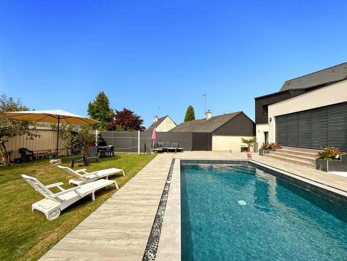 Appartement de vacances pour 4 personnes, avec jardin ainsi que vue et piscine - 1