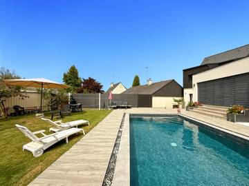 Gîte pour 4 personnes, avec piscine à Liffré