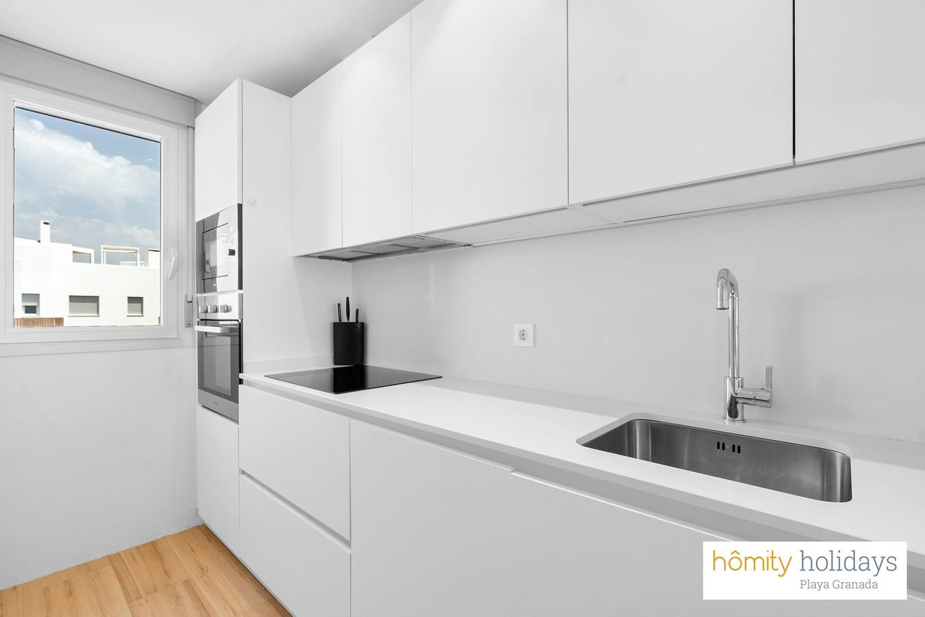 Apartamento entero, Homity Ático + Piscina Ma-2-P3-4F in Playa Granada, Motril