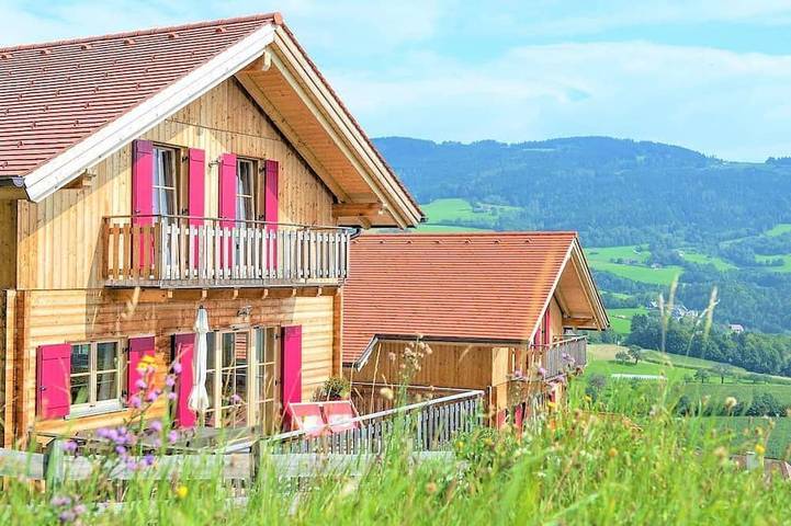 Ferienhaus für 6 Personen, mit Balkon und Garten in Pöllauberg