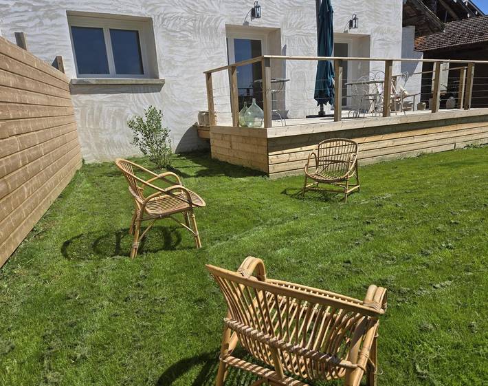 Gîte pour 6 personnes, avec Terrasse et Jardin