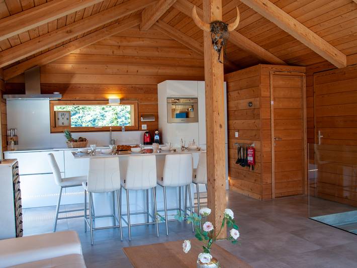 Ferienhaus für 5 Personen, mit Terrasse und Sauna sowie Garten im Wallis - 4