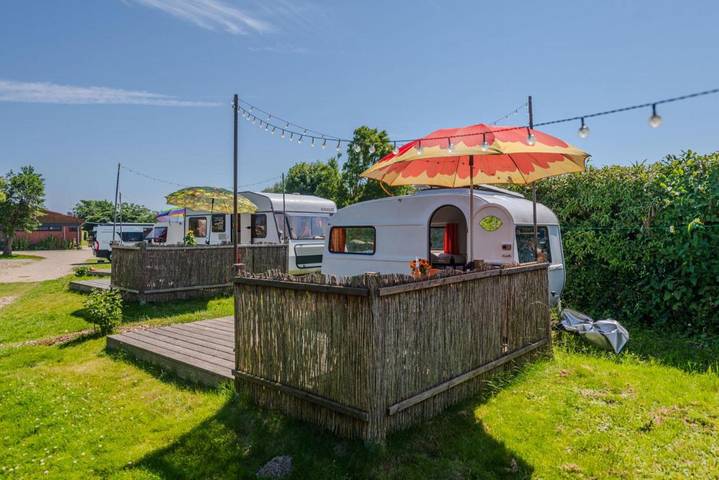 Bungalow für 2 Personen, mit Terrasse und Garten sowie Sauna