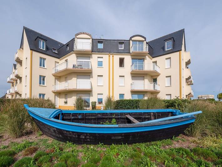 Location de vacances pour 4 personnes, avec Balcon à Saint-Vaast-la-Hougue