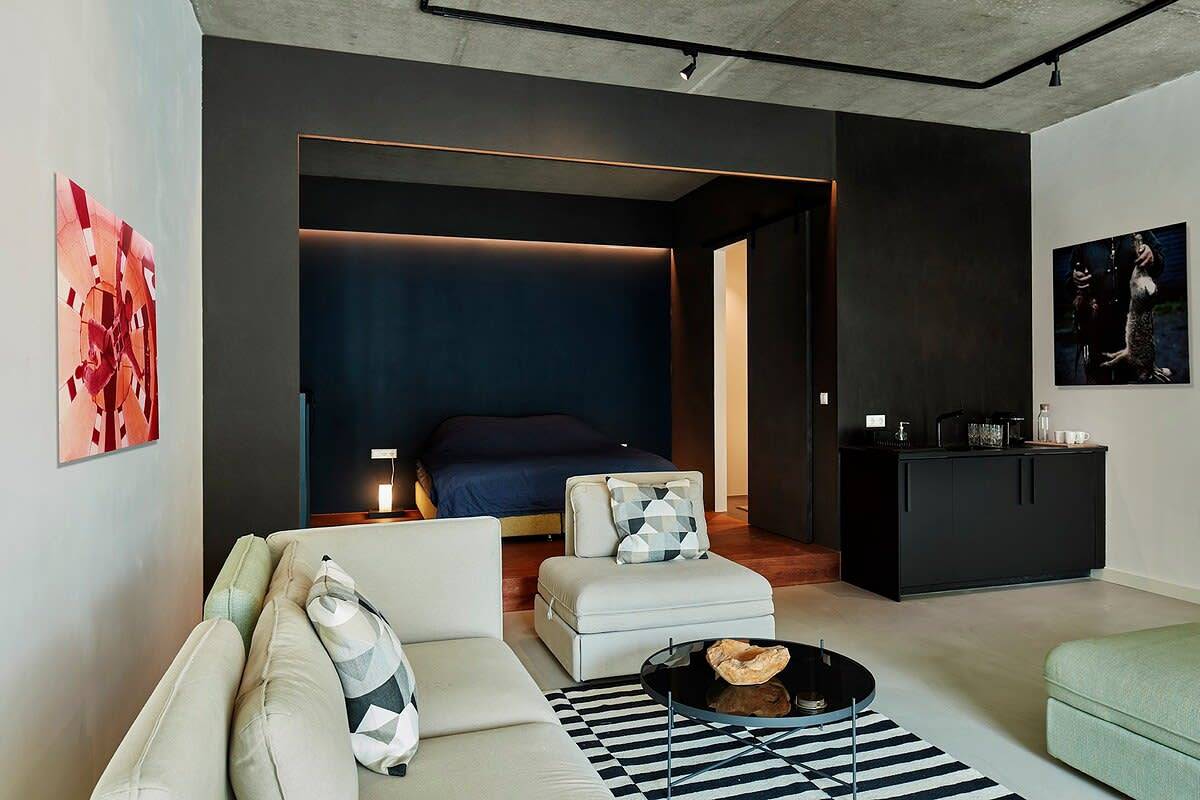 Entire studio, Designer Loft by Daan - Amsterdam West in Amsterdam Nieuw-West, Dutch Coast
