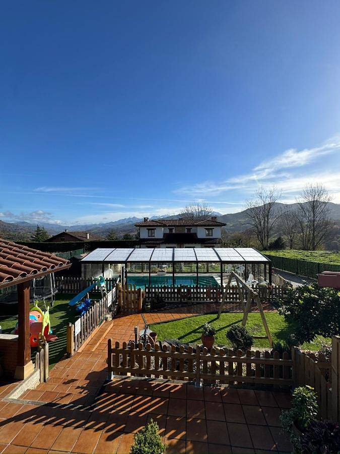 Casa rural con piscina para 8 personas, con jardín además de vistas y piscina en Asturias - 3