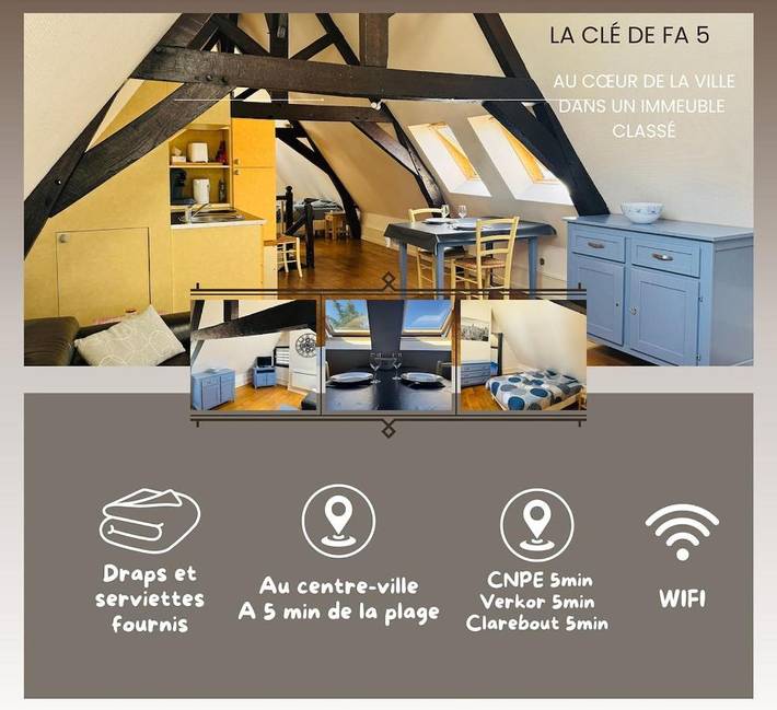 Appartement de vacances pour 3 personnes