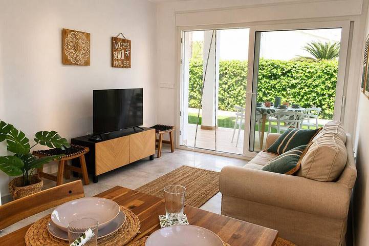 Appartement de vacances pour 4 personnes, avec jardin et piscine dans Province de Valence