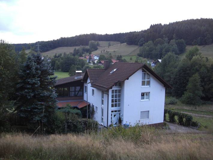Ferienwohnung für 5 Personen, mit Ausblick und Garten sowie Terrasse in Mossautal