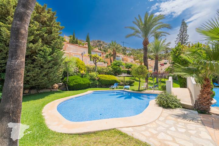 Bungalow für 6 Personen, mit Kinderpool und Meerblick sowie Terrasse, mit Haustier an der Costa Blanca - 4